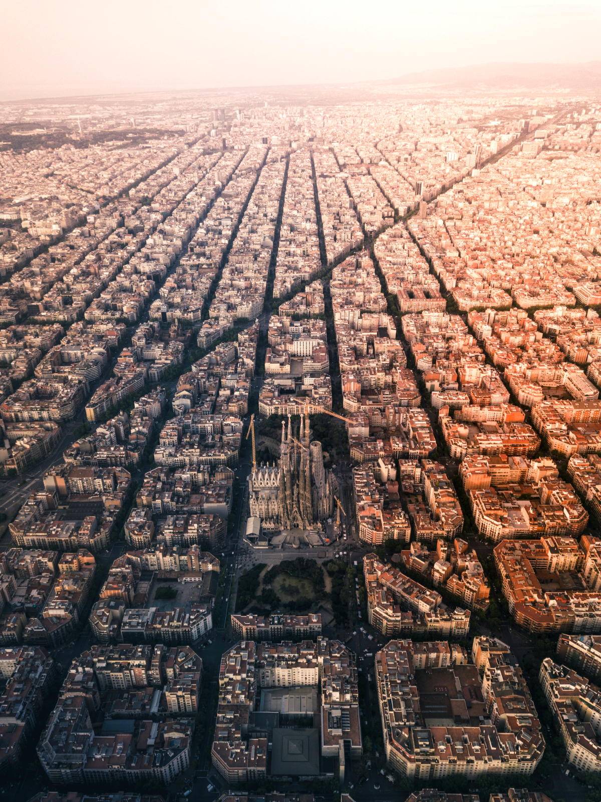 Barcelona from above